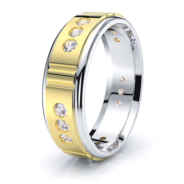White-Yellow Diamond