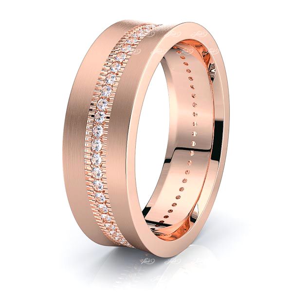 Louise Mens Diamond Wedding Ring