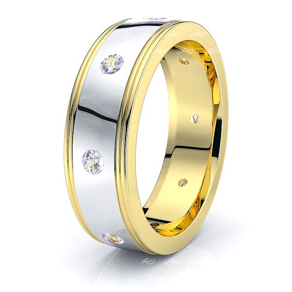 Yellow-White Diamond
